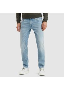PME-Legend Straight-Jeans PME LEGEND "Commander 3.0 PTR180", Herren, Gr. 38, L&auml;nge 32, blau, Denim/Jeans, Obermaterial: 96% Baumwolle, 4% Elasthan, Jeans Straight-Jeans