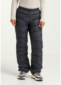 Outdoorhose Jack Wolfskin "ATMOSPHERE PANTS W RDS", Damen, Gr. L (42/44), Normalgr&ouml;&szlig;en, schwarz, Obermaterial: 100% Polyester. F&uuml;llung: 90% Entendaune, 10% sonstige Fasern, Hosen Outdoorhose