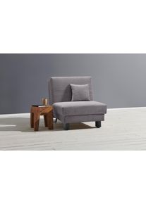 ell+ell Sessel ELL + ELL "Enny", grau, B:85cm H:90cm T:100cm, 92% Polyester 8% Nylon, Sessel, Sessel
