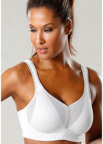 Sport-BH Anita active "Air Control Deltapad", Damen, Gr. 95, Cup D, wei&szlig;, Netz, Obermaterial: 49% Polyamid, 39% Polyester, 12% Elasthan, Mesh, Netz, durchscheinend, matt, unifarben, Basic, regular fit, BHs Sport-BH, doppellagige Cups, gepolsterte Tr&auml;ger, mit Print, feminin, weich, Topseller