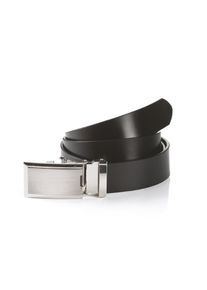 Lederg&uuml;rtel MONTI, Damen, Gr. 105, schwarz, Obermaterial: 100% Rindsleder, unifarben, G&uuml;rtel Lederg&uuml;rtel, 3,5 cm breit, Klassisch-Business, Automatikschlie&szlig;e