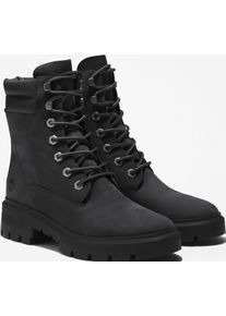 Winterstiefel Timberland "CORTINA VALLEY MID LACE UP WATERPROOF BOOT", Damen, Gr. 37, schwarz, Leder, Schuhe Winterstiefel, Winterschuhe, Winterboots, Schn&uuml;rboots, Schn&uuml;rstiefel, wasserdicht