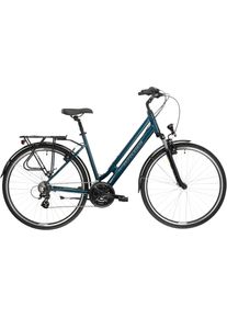 Cityrad KROSS "Sentio 2.0" Gr. 51, blau (blau, schwarz), Fahrr&auml;der, 51cm, 28 Zoll (71,12cm) hinten: 28 Zoll (71,12cm), Cityrad