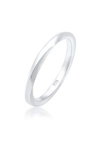 Silberring Elli "Ring Gedreht Trend Basic 925er Silber" Gr. 52, silber, Fingerringe, Damen, 52, Silber 925 (Sterlingsilber), Silberring