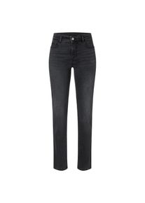 Slim-fit-Jeans MAC "DREAM", Damen, Gr. 46, L&auml;nge 34, clean schwarz used, Denim/Jeans, Obermaterial: 83% Baumwolle, 15% Polyester, 2% Elasthan, slim fit lang, Jeans Slim-fit-Jeans, sehr elastisches Material