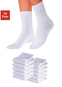 Arbeitssocken GO IN, Herren, Gr. 35-36, wei&szlig;, Baumwolle, Polyamid, uni und gemustert, elastisch, Socken Arbeitssocken, f&uuml;r medizinische Berufe, Topseller