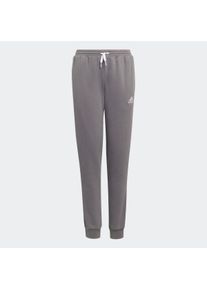 Trainingshose adidas Performance "ENT22 SW PNTY", Damen, Gr. 176, N-Gr, grau (team grau four,), Obermaterial: 70% Baumwolle, 30% Polyester, bestickt, Hosen Trainingshose