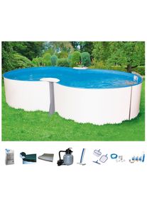 Achtformpool MY POOL BWT "PREMIUM", wei&szlig;, B:360cm H:135cm L:625cm, Schwimmbecken, Achtformpool, Tiefe 1,35 m, in versch. Gr&ouml;&szlig;en erh&auml;ltlich
