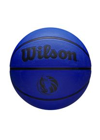 Basketball Wilson "NBA TEAM TRIBUTE SOLID BSKT DALLAS" Gr. 5, blau, B&auml;lle, Kinder, 5, Gummi, Basketball