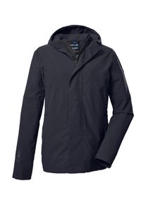 G.I.G.A. by Killtec Funktionsjacke "GS 147 MN JCKT", Herren, Gr. L, blau (dunkelblau), Obermaterial: 100% Polyester.Futter: 100% Polyester, G.I.G.A. DX BY KILLTEC, Jacken Funktionsjacke, Wasser- und winddicht, urbaner Look, atmungsaktiv, recycelt