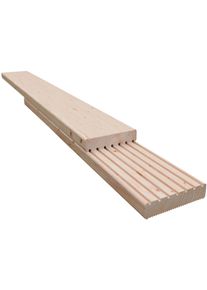 Terrassendielen Kiehn-Holz "Terrassendeck", beige (natur), B:800cm L:200cm, Holzwerkstoff, Terrassendielen, Terrassendielen