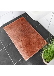 Badematte ANDIAMO "Florida", braun (rost), H:23mm, Polyester, Badematten, Badematte, Uni Farben, besonders weich, auch als 2er Set erh&auml;ltlich