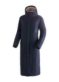 Funktionsmantel Maier Sports "ALBERTE", Damen, Gr. 50, blau (dunkelblau), 100% Polyester, M&auml;ntel Funktionsmantel, Damen Mantel, wind/wasserdicht, atmungsaktiver Outdoormantel