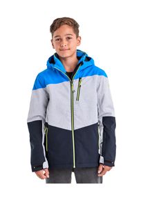 Skijacke Killtec "KSW 161 BYS SKI JCKT", Herren, Gr. 152, blau, Obermaterial: 100% Polyester.Futter: 100% Polyester.F&uuml;llung: 100% Polyester, Jacken Skijacke, Wasserdichte, atmungsaktive Skijacke mit abnehmbarer Kapuze