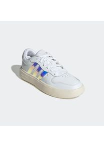 Sneaker adidas Sportswear "LITECOURT", Damen, Gr. 38, wei&szlig; (cloud wei&szlig;, cloud wei&szlig;, sanftes wei&szlig;), Leder, Synthetik, Schuhe Sneaker