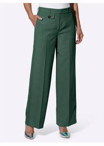Webhose Classic Basics, Damen, Gr. 40, Normalgr&ouml;&szlig;en, gr&uuml;n (moos), 100% Polyester, unifarben, Hosen Webhose