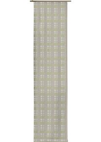 Schiebegardine WIRTH "Laufenberg" Gr. 1, gr&uuml;n (lindgr&uuml;n), B:60cm H:145cm, Jacquard, Baumwolle, Polyester, Gardinen, Schiebegardine