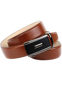 Lederg&uuml;rtel Anthoni Crown, Damen, Gr. 95, braun (cognac), Leder, unifarben, G&uuml;rtel Lederg&uuml;rtel, in trendigem Cognac-Ton