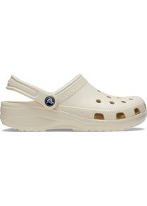 Clog Crocs "Classic", Herren, Gr. 41, beige, Croslite&trade;, Schuhe Clog, Sommerschuh, Gartenschuh, Poolslides, mit typischem Logo