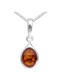 Kette mit Anh&auml;nger OSTSEE-SCHMUCK "OSTSEE-SCHMUCK Kette mit Anh&auml;nger Canissa" Gr. 45, silber (wei&szlig;, neutral), Halsketten, Damen, 45cm, Silber 925 (Sterlingsilber), L: 42, Kette mit Anh&auml;nger