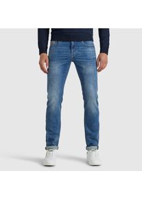 PME-Legend 5-Pocket-Jeans PME LEGEND "NAVIGATOR PTR121", Herren, Gr. 33, L&auml;nge 32, blau (worn blau tail), Denim/Jeans, Obermaterial: 93% Baumwolle, 6% Polyester, 1% Viskose, lang, Jeans 5-Pocket-Jeans