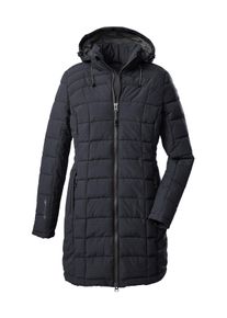 Steppmantel Killtec "Skane WMN Quilted PRK", Damen, Gr. 44, schwarz, Oberstoff: 100% Polyester, Futter: 100% Polyester, Wattierung: 100% Polyester, M&auml;ntel Steppmantel, Moderner Parka von Killtec: warm, wasser- und winddicht, atmungsaktiv