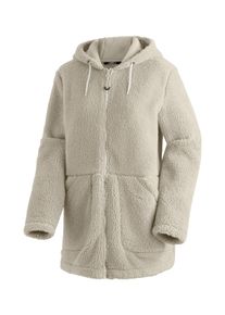 Fleecejacke Maier Sports "Cheviot W", Damen, Gr. 40, beige, 100% Polyester, Jacken Fleecejacke, atmungsaktives Damen Fleece, weiter Schnitt
