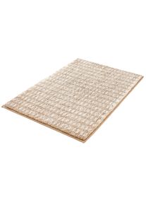 Badematte Kleine Wolke "Dottino", beige (macadamia), H:15mm, Polyester, Badematten, Badematte, Badteppich, modernes 2 farbiges Design
