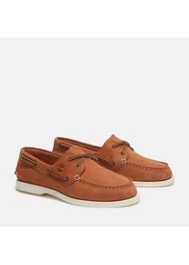 Bootsschuh Timberland "CLASSIC BOAT BOAT SHOE", Damen, Gr. 40, rst nubuck, Leder, Schuhe Bootsschuh, Classic Bootsschuh aus Timberland Premium Leder