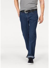 Regular-fit-Jeans Arizona "James", Herren, Gr. 24, U-Gr, blau (dunkelblau), Obermaterial: 100% Baumwolle, Basic, normal lang, Jeans Regular-fit-Jeans, regular fit, gerades Bein, Five-Pocket-Form, normale Leibh&ouml;he