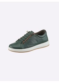 Sneaker Andrea Conti, Damen, Gr. 36, gr&uuml;n, Glattleder, Leder, Rindsleder, Schuhe Sneaker