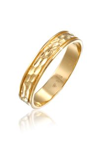 Partnerring Elli Premium "Ring Trauring Ehering Freundschaft Kunstvoll 925 Sterling Silber" Gr. 52, gold, Fingerringe, Damen, 52, Silber 925 (Sterlingsilber), Partnerring