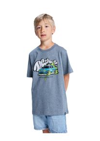 T-Shirt DC Shoes "Tire Fire", Jungen, Gr. 8(125-130cm), grau (dunkelgrau heather), Obermaterial: 75% Walkfrottier, 25% Walkfrottier;, Shirts T-Shirt