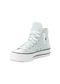 Sneaker Converse "CHUCK TAYLOR ALL STAR LIFT PLATFORM", Damen, Gr. 37,5, wei&szlig; (you dew you, wei&szlig;, schwarz), Textil, Schuhe Sneaker
