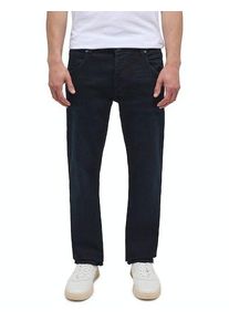 Straight-Jeans Mustang "Style Michigan", Herren, Gr. 31, L&auml;nge 30, schwarz (super schwarz), Denim/Jeans, Obermaterial: 98% Baumwolle, 2% Elasthan, straight fit, Jeans Straight-Jeans