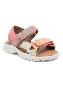 Sandale bisgaard "nico Weite: normal", M&auml;dchen, Gr. 25, Textil, orange (rose), Schuhe Sandale, Trekkingschuh, Badeschuh, Klettschuh, Gr&ouml;&szlig;enschablone zum Download