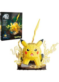 Puzzle Spin Master "4D Build - Pok&eacute;mon Pikachu", bunt, Puzzles, KinderB:30cm H:33cm T:25cm, Pappe, Puzzle, B:30cm H:33cm T:25cm