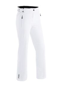 Skihose Maier Sports "Vroni slim 2.0", Damen, Gr. 22, Kurzgr&ouml;&szlig;en, wei&szlig;, 100% Polyester, Hosen Skihose, Damen Schneehose, wind- und wasserdicht, 2 RV-Taschen, Slim Fit