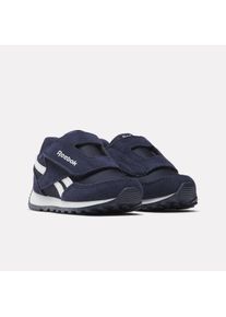 Sneaker Reebok CLASSIC "REEBOK GLIDE LOW HOOK & LOOP", M&auml;dchen, Gr. 25, vectornavy, vectornavy, wei&szlig;, Leder, Synthetik, Textil, Schuhe Sneaker