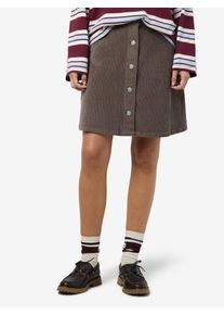 Cordrock Noisy may "NMRONNIE NW A SHAPE SKIRT CORDUROY NOOS", Damen, Gr. XL (42), braun (morel), Cord, Obermaterial: 98% Baumwolle, 2% Elasthan, unifarben, A-Linie kurz, R&ouml;cke Cordrock