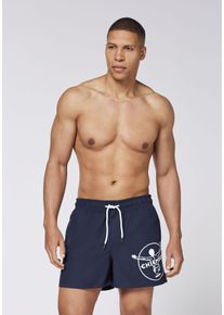 Badeshorts Chiemsee, Herren, Gr. M (48/50), total eclipse, 100% Polyester, Badehosen Badeshorts