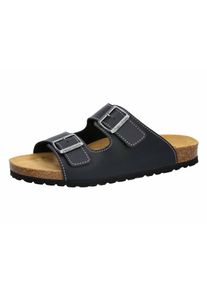 Pantolette Lico "Pantolette Natural Elefo", Herren, Gr. 46, schwarz, Synthetik, Schuhe Pantolette