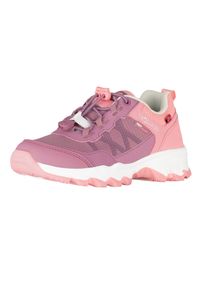 Outdoorschuh Trollkids "Kids Trolltunga Hiker Low XT", Kinder, Gr. 33, rosa (orchid, peony rose), Synthetik, Textil, Schuhe Outdoorschuh, wasserdicht