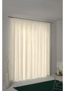 Vorhang Adam "Urban Cactus" Gr. 4, beige (natur), B:145cm H:245cm, Jacquard, Baumwolle (Bio-Baumwolle), Gardinen, Vorhang, aus 100% Bio-Baumwolle