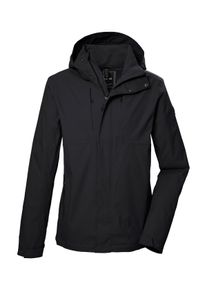G.I.G.A. by Killtec Funktionsjacke "GS 59 MN JCKT", Herren, Gr. L, schwarz, Obermaterial: 100% Polyester.Futter: 100% Polyester, G.I.G.A. DX BY KILLTEC, Jacken Funktionsjacke, Herrenjacke im urbanen Look, wasser- und winddicht, atmungsaktiv