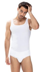 Achselhemd Mey "Noblesse", Herren, Gr. 4XL, N-Gr, wei&szlig;, Feinripp, Obermaterial: 100% Baumwolle, unifarben, Rundhals, Unterhemden Achselhemd, ohne Seitenn&auml;hte, Rundhalsausschnitt, atmungsaktiv, Feinripp
