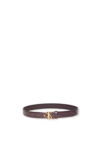 Lederg&uuml;rtel Calvin Klein "CK BUCKLE 30MM FIXED BELT", Damen, Gr. 80, gold (fudge, antique li?ght gold), Rindsleder, unifarben, G&uuml;rtel Lederg&uuml;rtel, Gr&ouml;&szlig;enverstellbar