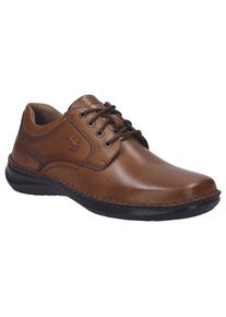 Schn&uuml;rschuh Josef Seibel "New Anvers 06", Herren, Gr. 48, braun (new anvers 06 cognac), Leder, Schuhe Schn&uuml;rschuh, Bequemschuh, Halbschuh, Komfortschuh in Schuhweite K