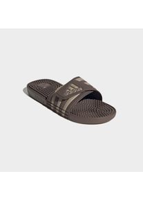 Badesandale adidas Sportswear "ADISSAGE BADESCHLAPPEN", Gr. 40,5, braun (earth strata, trace khaki, earth strata), Synthetik, Schuhe Badesandale, Badelatschen