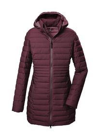 G.I.G.A. by Killtec Steppmantel "GW 14 WMN QLTD PRK_Bacarya", Damen, Gr. 40, lila (brombeer), Oberstoff: 100% Polyester, Futter: 100% Polyester (recycelt), Wattierung: 100% Polyester (recycelt), G.I.G.A. DX BY KILLTEC, M&auml;ntel Steppmantel, Schmaler Damenparka, wasserabweisend, winddicht, atmungsaktiv